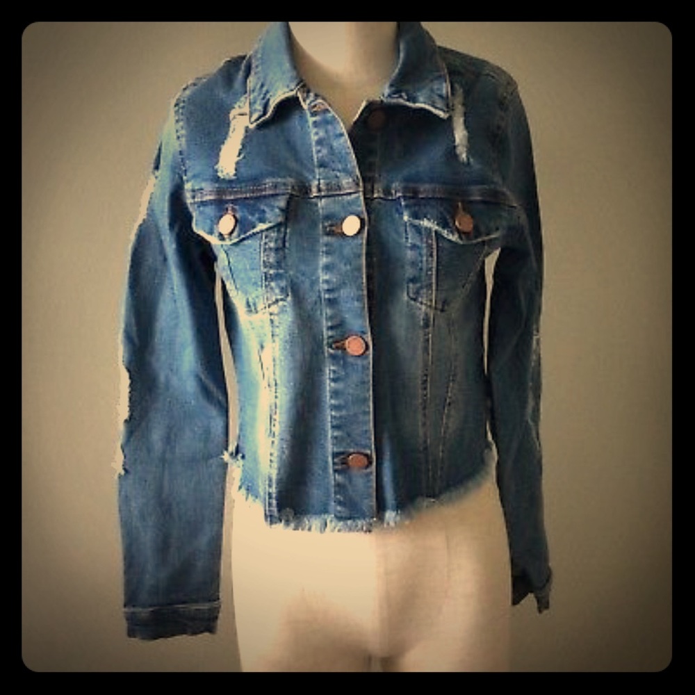 BLACK LABEL C'EST TOI JEAN JACKET